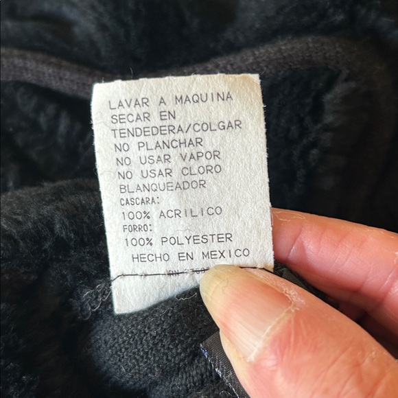 Vintage Nordic Lights Reversible Oversized Faux Fur Coat Size Medium flaw - Picture 13 of 16